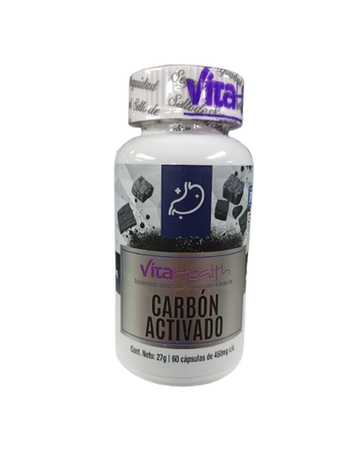 [9023] CARBON ACTIVADO CÁPSULAS X60 VITAHEALTH