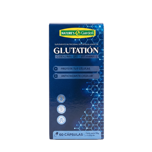 [9033] GLUTATIÓN CAPSULAS X60 NATURE´S GARDEN