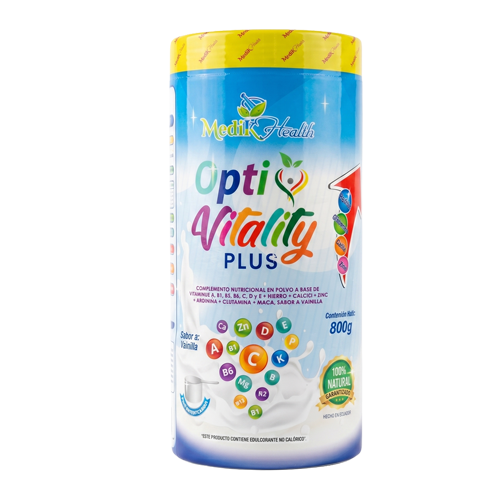 [9035] OPTI VITALITY PLUS POLVO 800GR MEDIKHEALTH