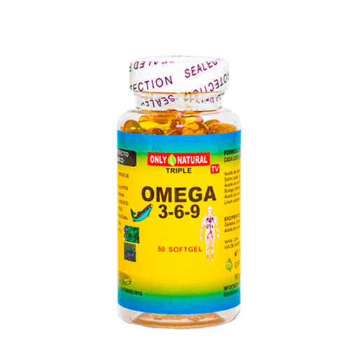 [6292] OMEGA 3-6-9 SOFTGEL X50 ONLY NATURAL