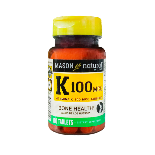 [5232] K100 VITAMINAS 100MG TABLETAS X100 MASON