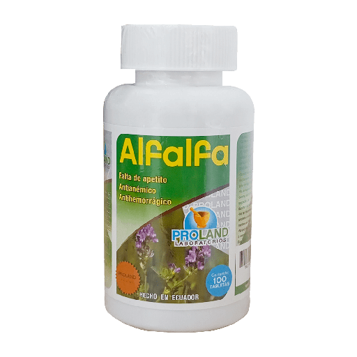 [490] ALFALFA TABLETAS X 100 PROLAND