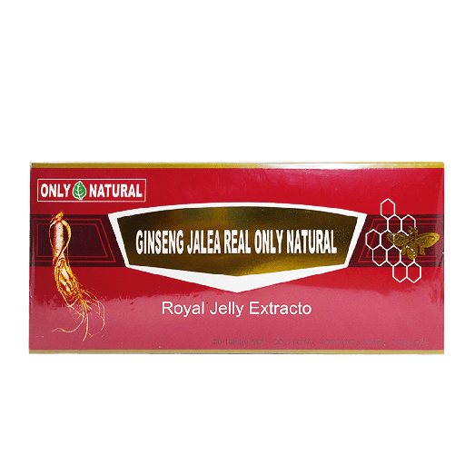 [5727] GINSENG ROYAL JELLY EXTRACTO 10 ML AMP X 30 ONLY NATURAL