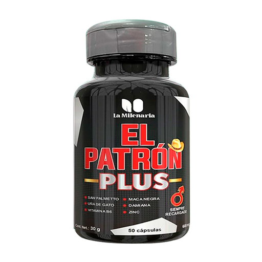 [7966] EL PATRON PLUS CAPSULAS X50 LA MILENARIA
