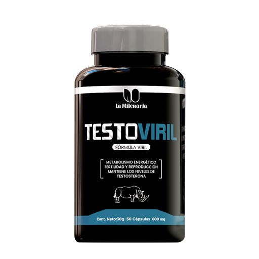 [8024] TESTO VIRIL 600MG CAPSULAS X50 LA MILENARIA