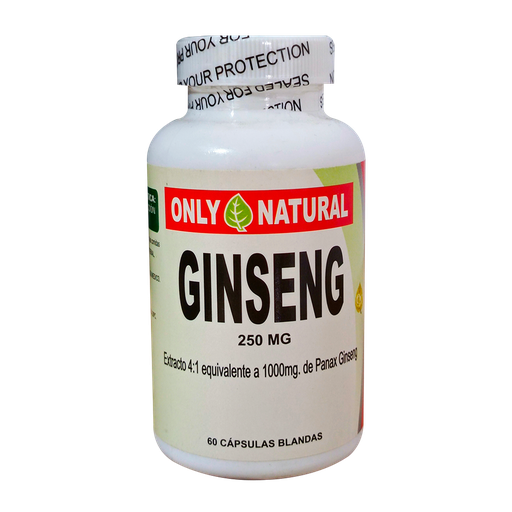 [5905] GINSENG SOFTGELS X 60 ONLYNAT