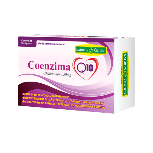 [5026] COENZIMA Q10 CAPSULAS X30 NATURES GARDEN