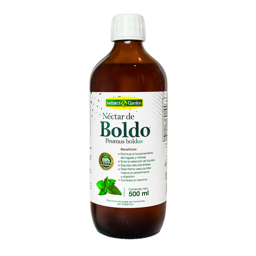 [6356] NECTAR DE BOLDO FRASCO 500 ML NATURES GARDEN
