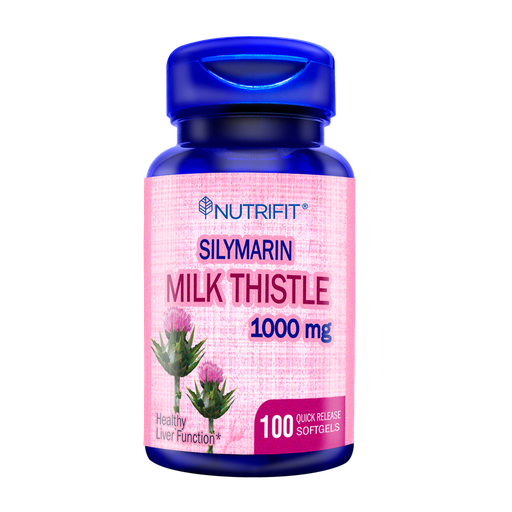 [5906] SILYMARIN MILK THISTLE 1000 MG SOFTGELS X 100 NUTRIFIT