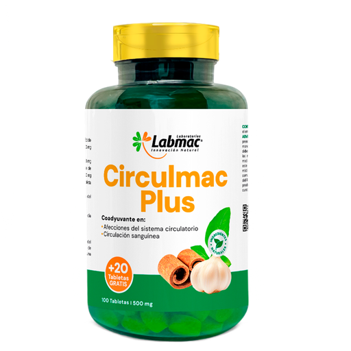 [7048] CIRCULMAC PLUS TABLETAS X 100+20 LABMAC