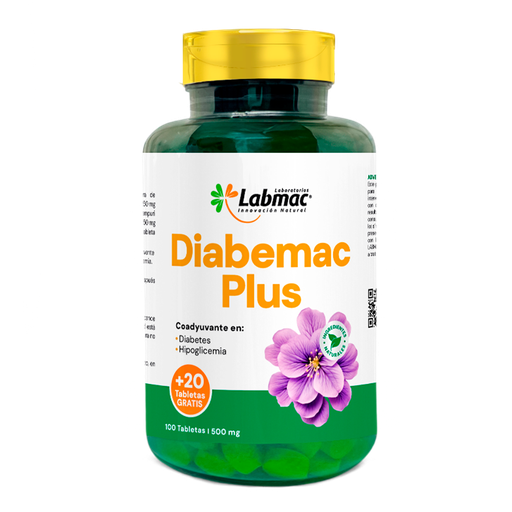 [7044] DIABEMAC PLUS TABLETAS X 100+20 LABMAC