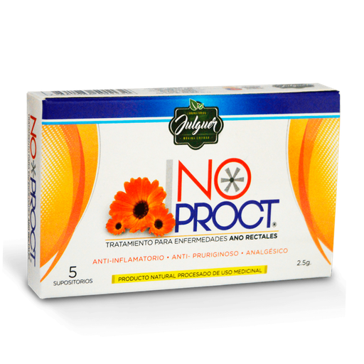 [5274] NO- PROCT SUPOSITORIOS 2.5G JULGUER