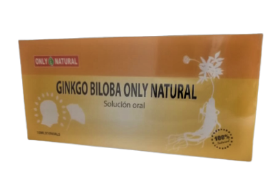 [7499] GINKGO BILOBA EXTRACTO X10 AMPOLLAS ONLY NATURAL