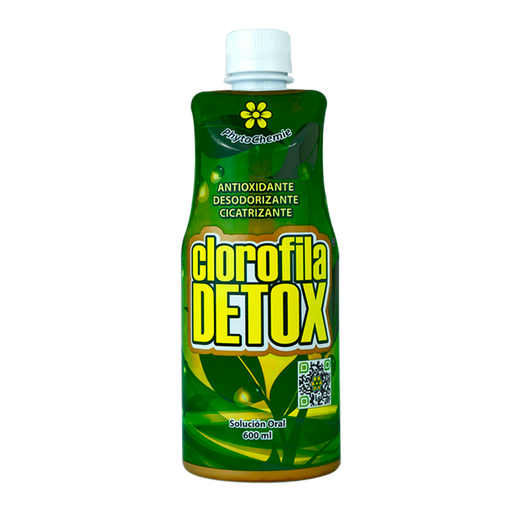 [5329] CLOROFILA DETOX SOLUCION ORAL 600ML PHYTO CHEMIE