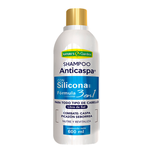 [4472] SHAMPOO ANTICASPA FAMILIAR 600ML NATURES GARDEN