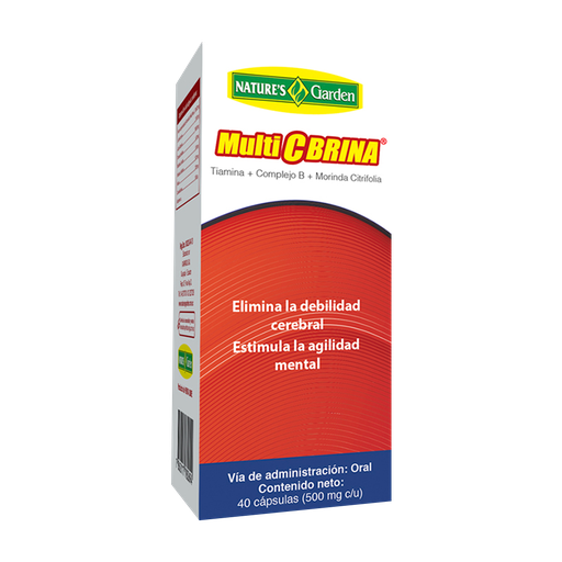 [4568] MULTICBRINA CAPSULAS X 40 NATURES GARDEN