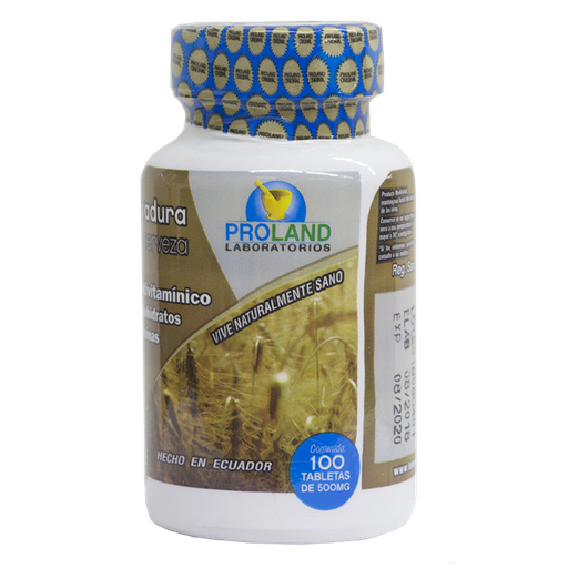 [1853] LEVADURA DE CERVEZA TABLETAS X100 PROLAND