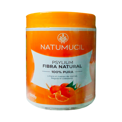 [5516] NATUMUCIL POLVO 500G SABOR NARANJA ECUANATU