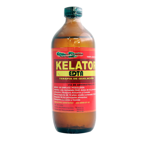 [2416] KELATOR EDTA JARABE 500CC FARMACIENCIA