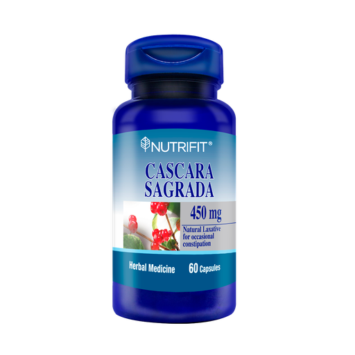 [4691] CASCARA SAGRADA 450 MG CAPSULAS X 60 DE NUTRIFT