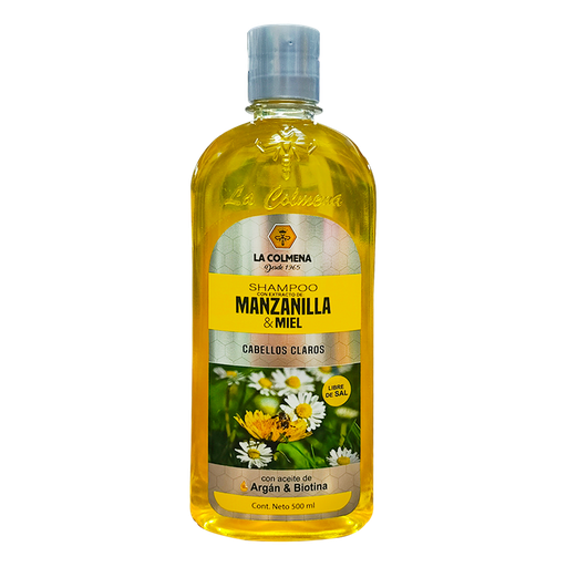 [7273] MANZANILLA Y MIEL SHAMPOO 500ML LA COLMENA