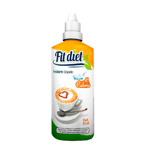 [3444] FIT DIET ENDULZANTE NATURAL GOTERO 60ML ZAPHIREDELCOR