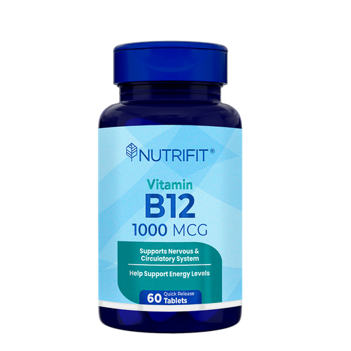 [7657] B12 1000MCG TABLETAS X60 NUTRIFIT