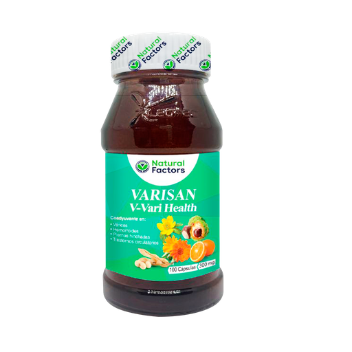 [7699] VARISAN V-VARI HEALTH CAPSULAS X100 NATURAL FACTORS