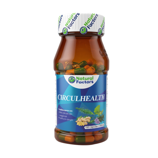 [7701] CIRCULHEALTH CAPSULAS X100 NATURAL FACTORS