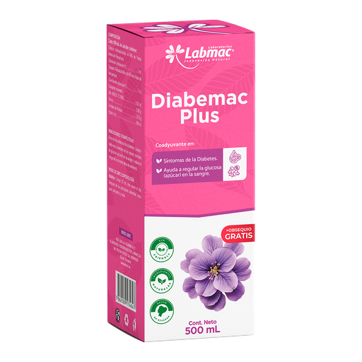 [5182] DIABEMAC PLUS JARABE 500ML LABMAC
