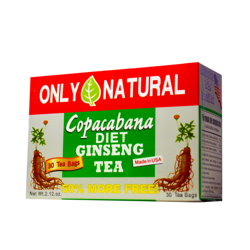 [3439] COPACABANA DIET GINSENG TEA X 30 ONLY NATURAL