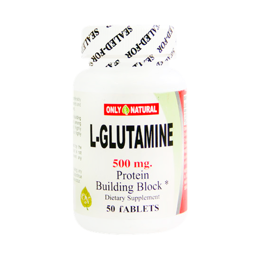 [5146] L-GLUTAMINE CAPSULAS X 50 500MG ONLY NATURAL