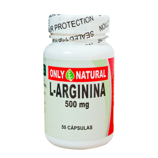 [5316] L- ARGININA CAPSULAS X50 500MG ONLY NATURAL