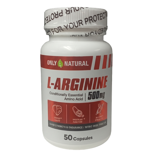 [5316] L- ARGININA CAPSULAS X50 500MG ONLY NATURAL