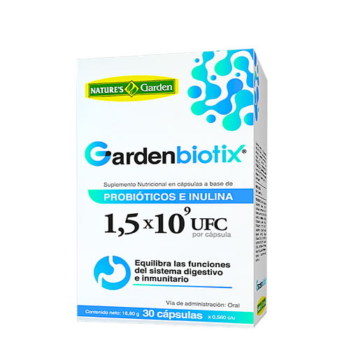 [7064] GARDENBIOTIX CAPSULAS X10 NATURES GARDEN