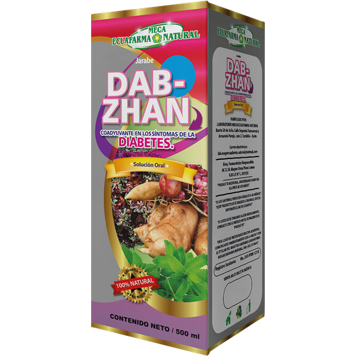 [6667] DAB-ZHAN SOLUCIÓN ORAL 500 ML MEGAECUAFARMA NATURAL