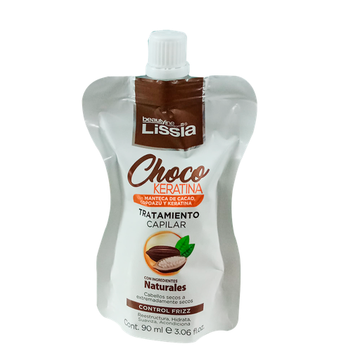 [5576] CHOCO - KERATINA TRATAMIENTO CAPILAR SACHET 90 GR. LISSIA