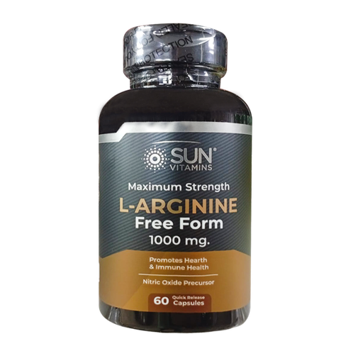 [6860] L- ARGININE 1000MG CAPSULAS X60 SUN VITAMINS