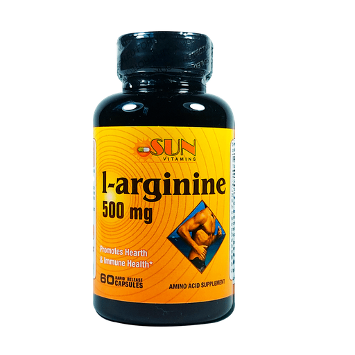 [6860] L- ARGININE 500MG CAPSULAS X60 SUN VITAMINS