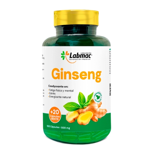 [7041] GINSENG TABLETAS X 100+20 LABMAC