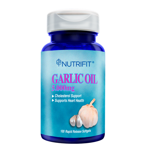 [4987] GARLIC OIL 5000MG CAPSULAS X 100 NUTRIFIT