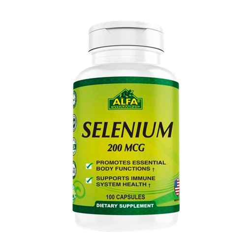 [7550] SELENIUM 200 MCG CAPSULAS X100 ALFA VITAMINS