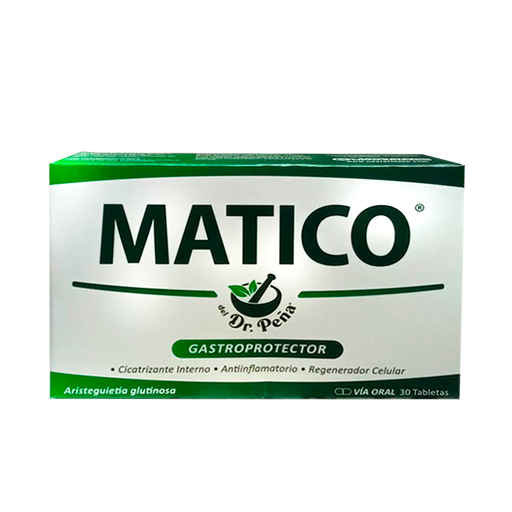 [4775] MATICO TABLETAS X 30 DEL SR PEÑA