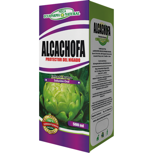 [6566] ALCACHOFA SOLUCIÓN ORAL 500 ML MEGAECUAFARMA NATURAL