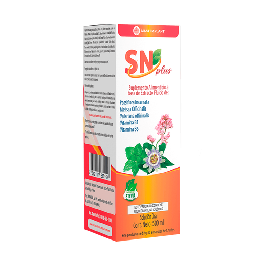[6984] SN PLUS SOLUCION ORAL 500ML MASTER PLANT