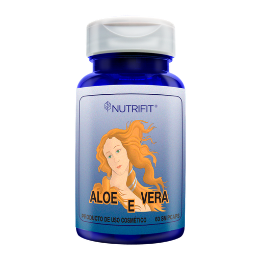 [5896] ALOE VERA & VITAMINA E CABELLO CAPSULAS X 60 NUTRIFIT