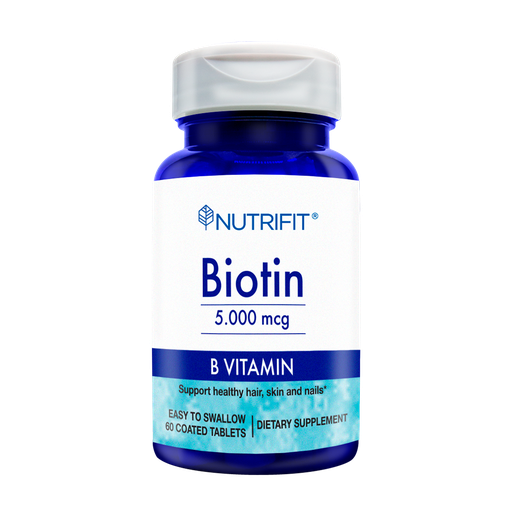 [7159] BIOTIN 5000MCG TABLETAS X120 NUTRIFIT