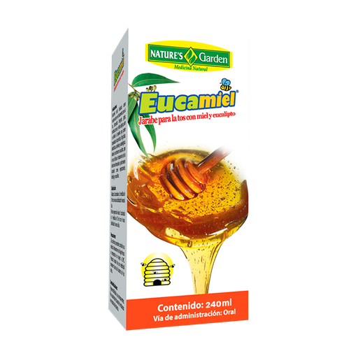 [4135] EUCAMIEL JARABE DE 240ML DE NATURES GARDEN