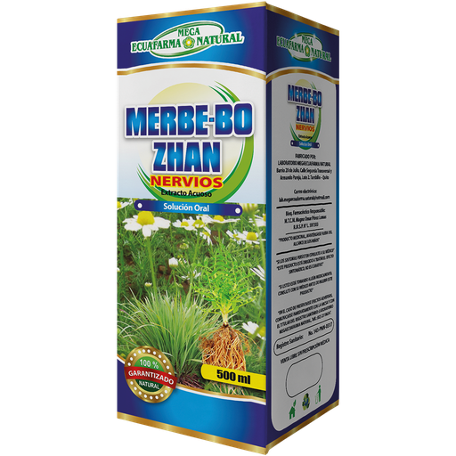 [6557] MERBE-BO ZHAN SOLUCIÓN ORAL 500 ML MEGAECUAFARMA NATURAL