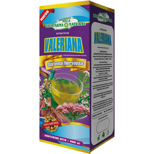 [6858] VALERIANA SOLUCIÓN ORAL 500 ML MEGAECUAFARMA NATURAL